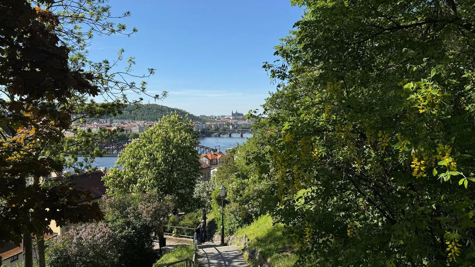 アパート プラハPeaceful & Cozy Living In Vysehrad With A Balconyアパートメント チェコ