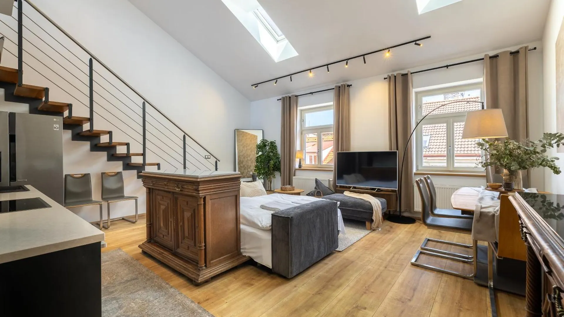 Peaceful & Cozy Living In Vysehrad With A Balcony Apartamento Praga